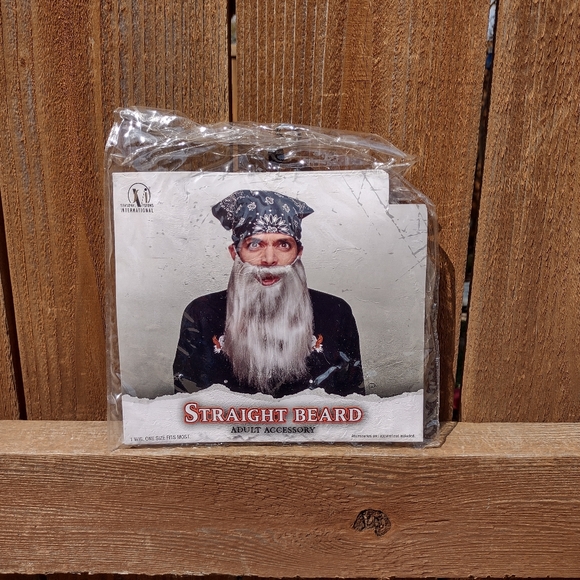 🆕 NEW Straight Beard Costume - Picture 4 of 6